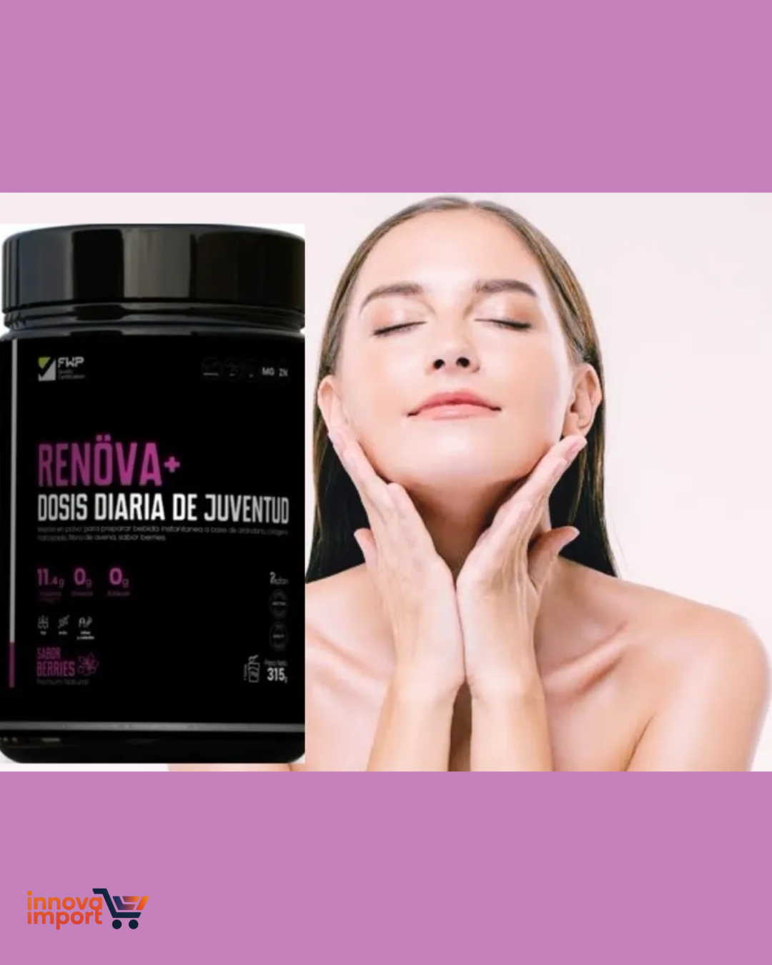 COLAGENO RENOVA+ DOSIS DIARIA DE JUVENTUD CON BIOPEPTIDOS ACTIVOS