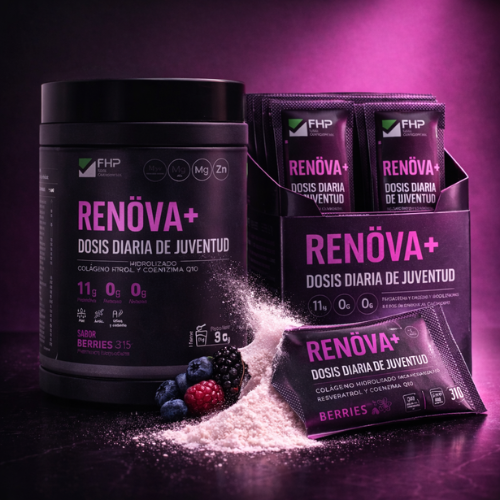 COLAGENO RENOVA+ DOSIS DIARIA DE JUVENTUD CON BIOPEPTIDOS ACTIVOS