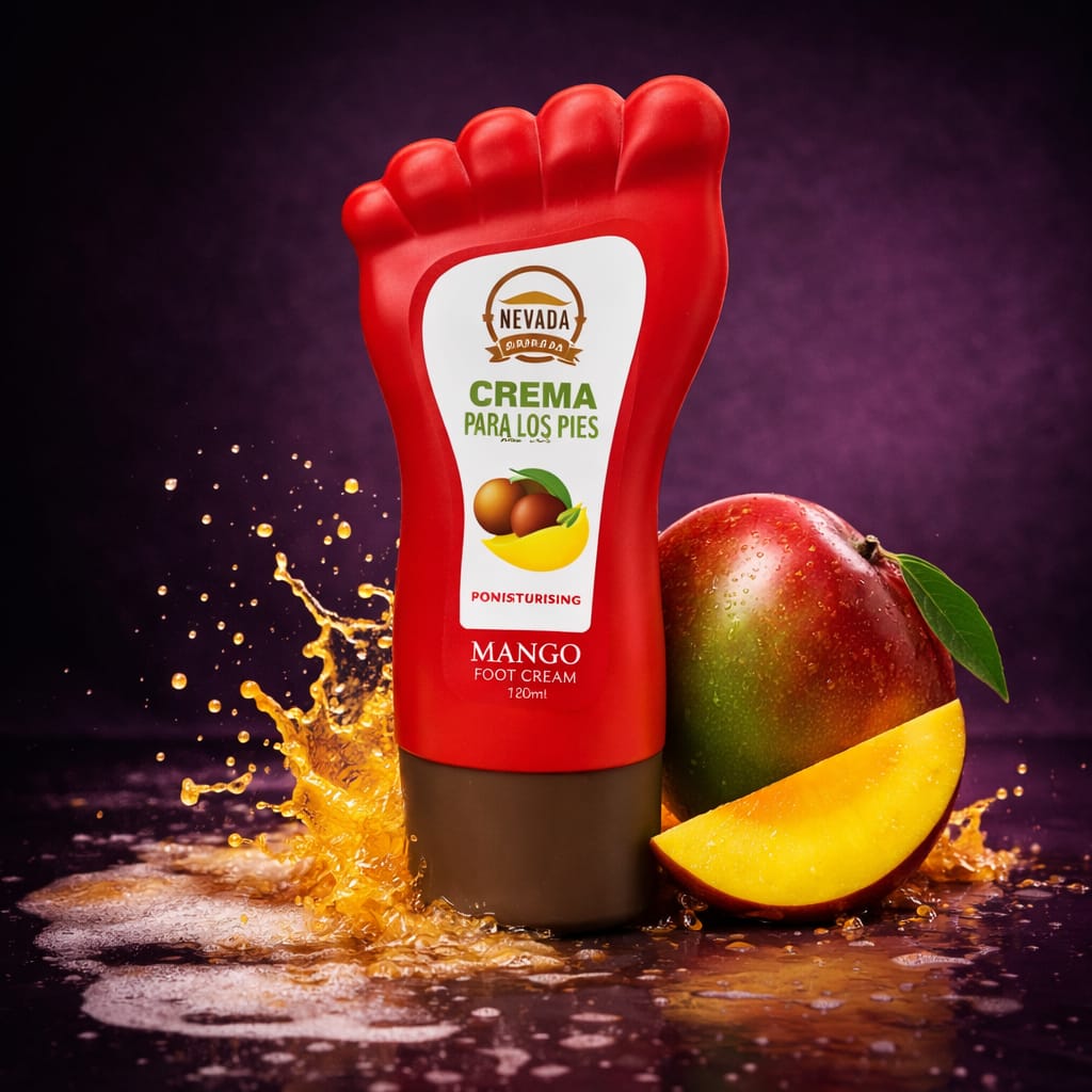 CREMA HIDRATANTE PARA LOS PIES FRESCOS Y SUAVES (MANGO)